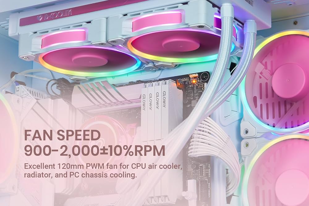 ID-COOLING ZF-12025 ピンク ブルー10枚セット ケースファン Amazon.co.jp: ID-COOLING ZF-12025-PINK Trio 120mm ケース